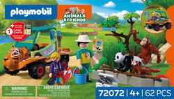 Image of Playmobil Zoo: Zookeeper with vehicle