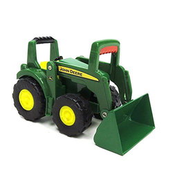 Image of 1:64 John Deere Big Scoop Tractor Collect N Play