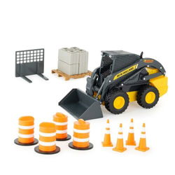 Image of 1:16 New Holland L225 Skid Steer Loader w/ Accessories