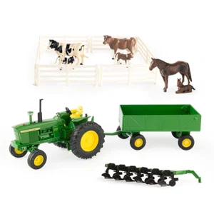 1:32 John Deere Scale Farm Toy Playset