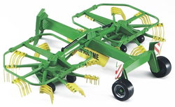 Image of Krone Dual Rotary Swath Windrower Hay Rake
