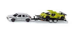 Image of Car Porsche Cayenne Turbo w/ Trailer and Porsche GT – ETA Feb 2026
