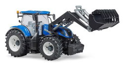 Image of New Holland T7.340 with Frontloader