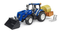 Image of New Holland Tractor PowerStar T5.120 w/ Attachments
