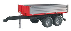 Image of Tipping Trailer with Grey Sides