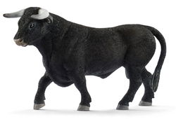 Image of Black Bull Walking