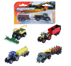 Image of Majorette Farm Trailer Diecast Vehicles – Assorted