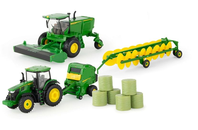 Image of 1:64 John Deere W235R Windrower Haying Set – ETA approx Spring 2026
