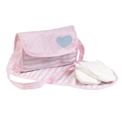 Image of Pastel Pink Diaper Bag