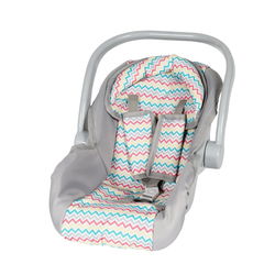 Image of Zig Zag Rainbow Car Seat