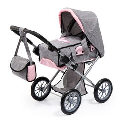 Image of City Star Dolls Pram Stroller – Butterfly