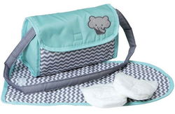 Image of Zig-Zag Chevron Diaper Bag