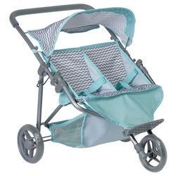 Image of Zig Zag Twin Jogger Stroller
