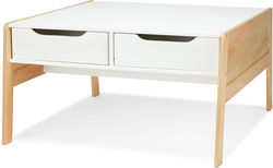 Image of Wooden Art & Activity Table with Bins