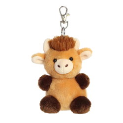Image of 4″ Hubert Highland Cow Clip-On