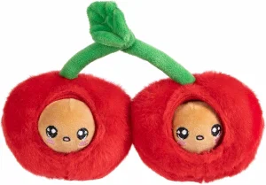 Soft & Squishy Cherry Fruit Plush, Farm Fresh Scented Plush Toy