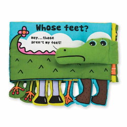 Image of Whose Feet? Soft Activity Book- Discontinued