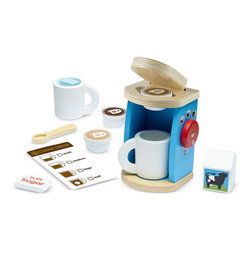 Image of Wooden Brew & Serve Coffee Set