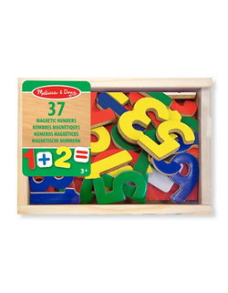 Image of Magnetic Wooden Numbers