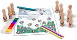 Image of Deluxe Happy Handle Stamp Set