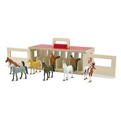 Image of Take-Along Show-Horse Stable