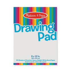 Image of Drawing Paper Pad – (9\x12\)