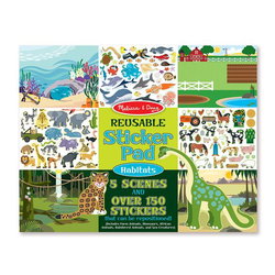 Image of Reusable Sticker Pad – Habitats