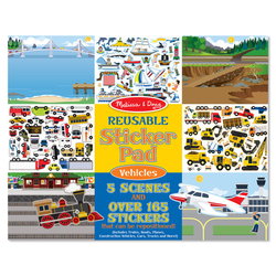 Image of Reusable Sticker Pad – Vehicles