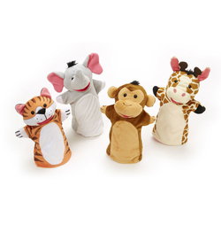Image of Zoo Friends Hand Puppets