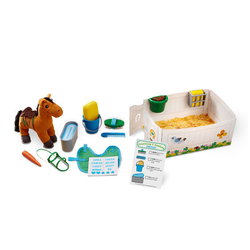 Image of Feed & Groom Horse Care Play Set