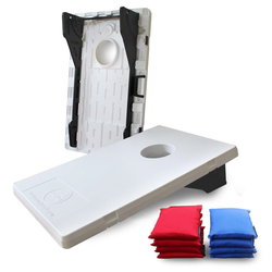 Image of All Weather Corntoss Game – White,  33’x22′ Easy Carry