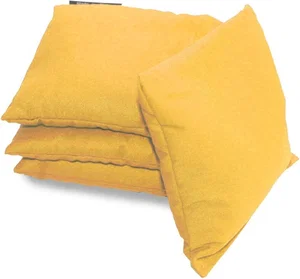 Corn Toss Bean Bags - Set of 4 - Yellow 6"x6"