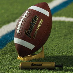 Image of Official Size Football, Pump and Tee Set