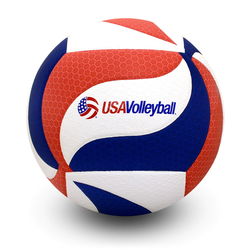 Image of Molten USA Flistastec Volleyball Blue/Red