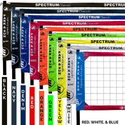 Image of Spectrum Classic Outdoor Volleyball Set – Red/White/Blue