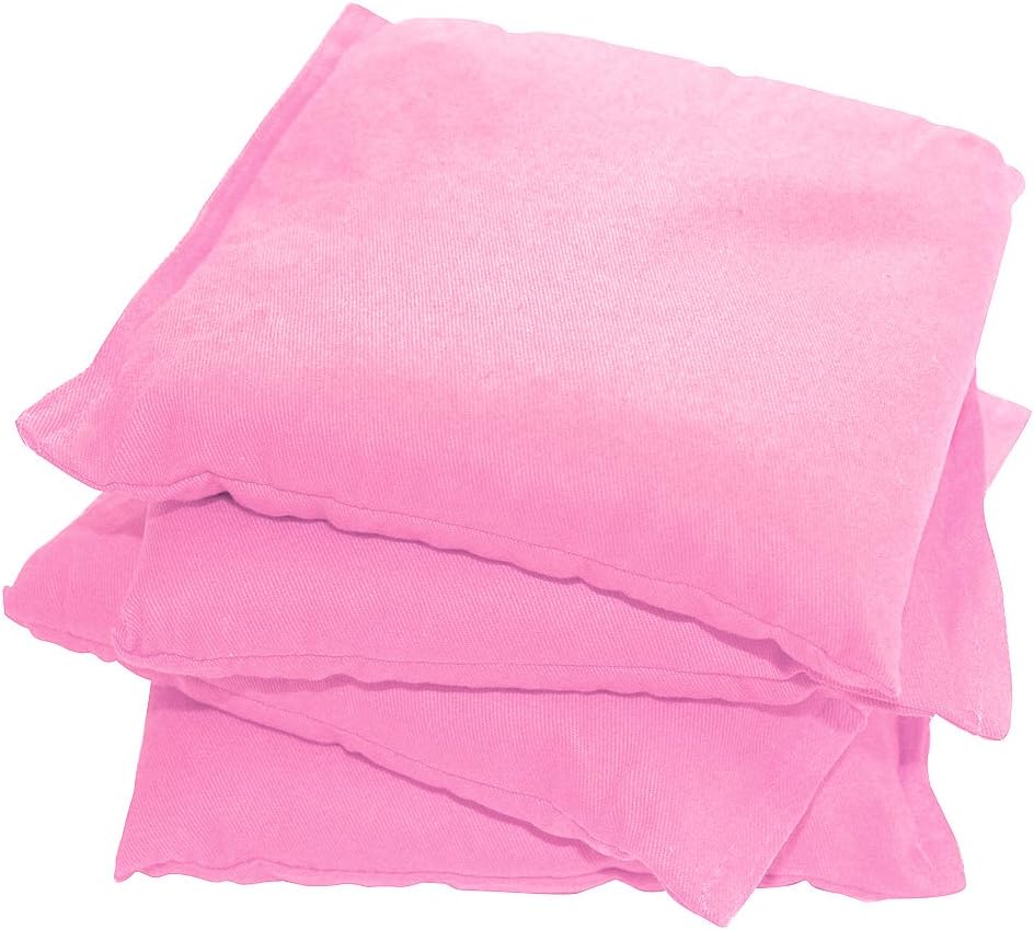 Image of Corntoss Bean Bags – Set of 4 – Pink 6’x6′