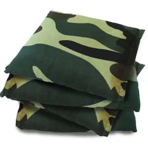 Corn Toss Bean Bags - Set of 4 - Camo Green 6"x6"