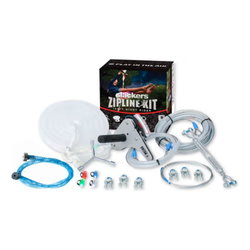 Image of Slackers 100′ Zipline Kit w/ spring brake-Night Riderz- Missing seat & rope