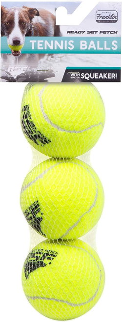 Image of Tennis Ball 3pk w/ Squeak