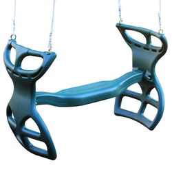 Image of Back to Back Glider Swing Green