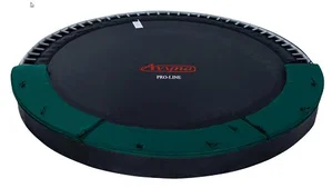 Avyna 14' Flat Level Trampoline - Green
